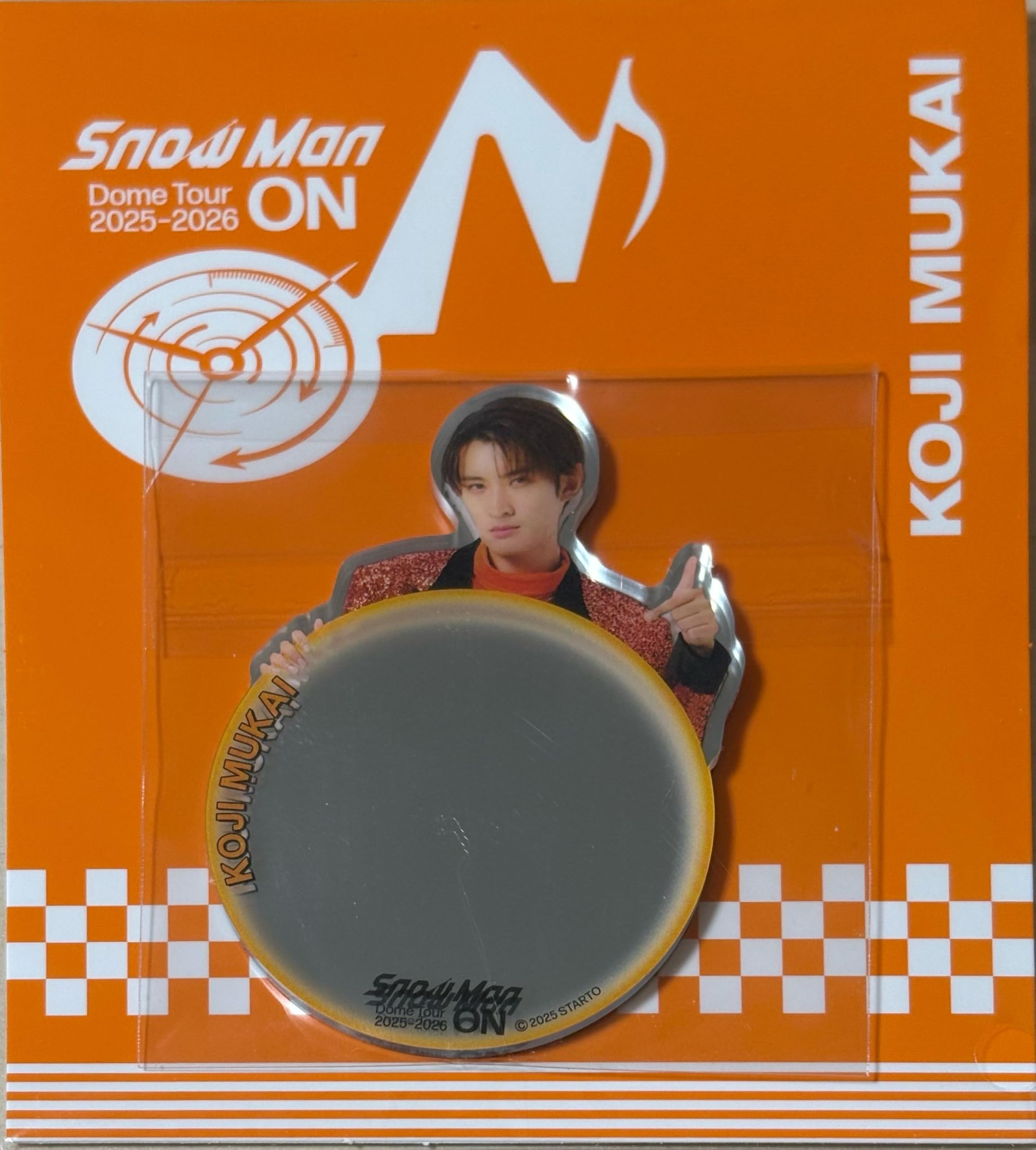 Amazon.co.jp: 【向井康二 ミラーステッカー】 Snow Man Dome Tour